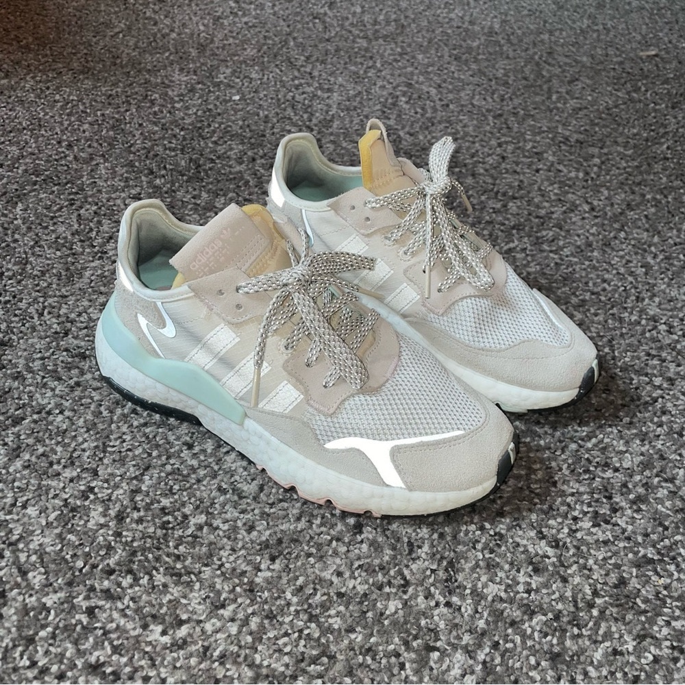 Adidas Nite Joggers (Chalk Mint Color)